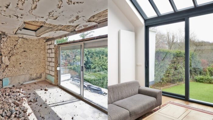 كيف يتم ترميم البيت؟